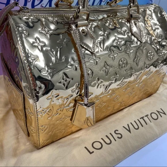 💎SOLD!!! LOUIS VUITTON LIM ED MIRIOR SPEEDY 30 - Picture 7 of 16